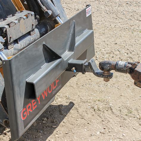 skid steer receiver hitch|skid steer quick hitch plates.